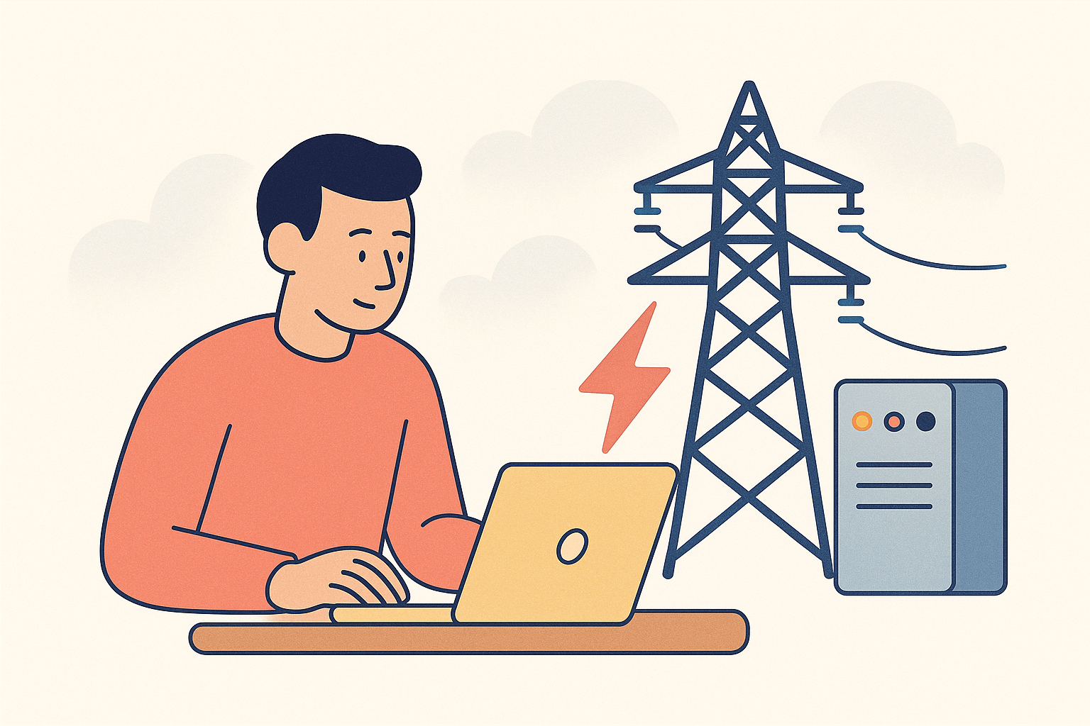 The power grid that sparked AWS