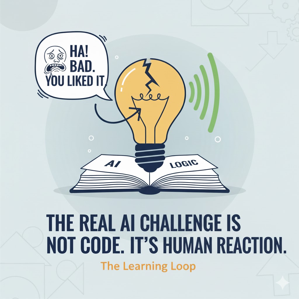 The Real AI Challenge is Not Code. It’s the Human Reaction.