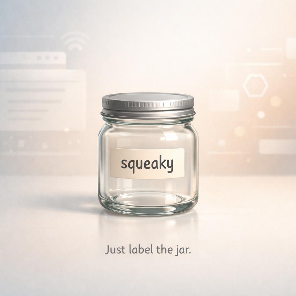 How a Squeaky Jar Can Teach Us Better Team Communication